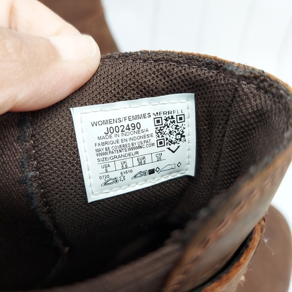 Merrell Leather Wedge Booties - Picture 12 of 12